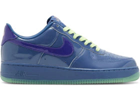 Nike Air Force 1 Low Patent Leather Mystic Navy Grape Ice