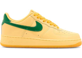 Nike Air Force 1 Low Patent Leather Topaz Gold Pine Green