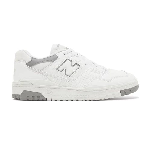 New Balance 550 - White with Shadow Grey and Summer Fog