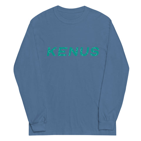 Crisp Fall Ocean Blue T-Shirt Women’s Long Sleeve Shirt