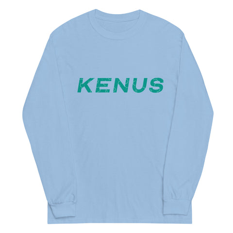 Crisp Fall Ocean Blue T-Shirt Women’s Long Sleeve Shirt
